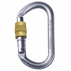 Singing Rock Steel Oval Carabiner