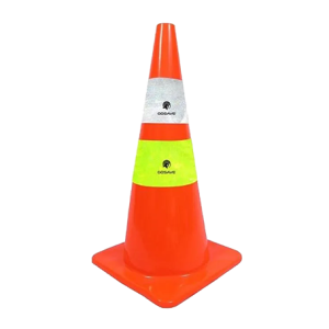 Traffic Cone GOSAVE TC 70CM Full Orange Double Scotlight