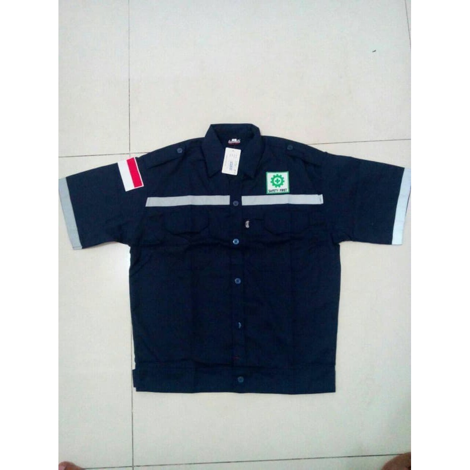 Baju Safety Xsis Lengan Pendek